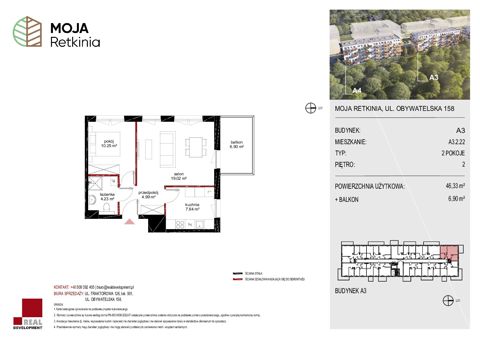 Plan 2 pok. 46m²