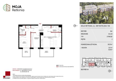 Plan 3 pok. 58m²
