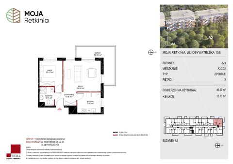 Plan 2 pok. 46m²