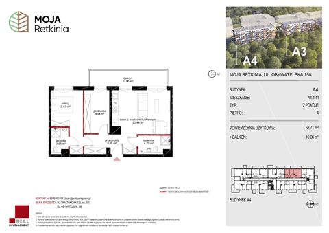 Plan 3 pok. 59m²
