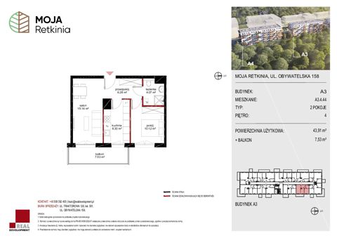 Plan 2 pok. 44m²