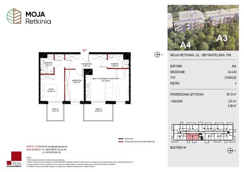Plan 3 pok. 58m²