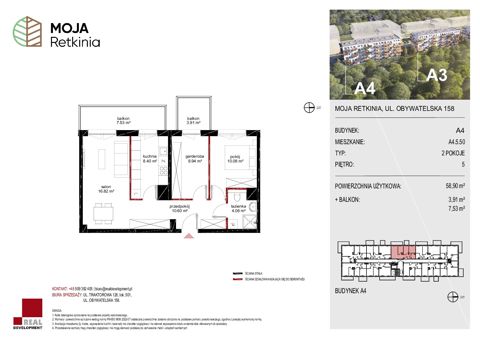 Plan 3 pok. 59m²