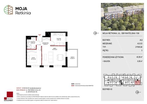 Plan 2 pok. 46m²