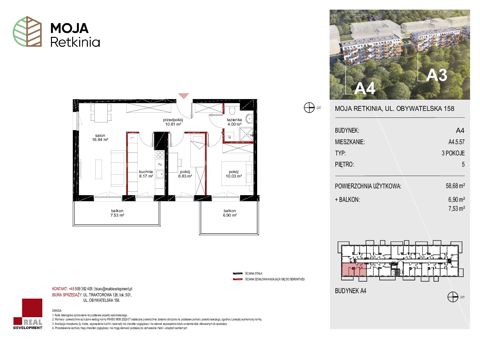 Plan 3 pok. 59m²
