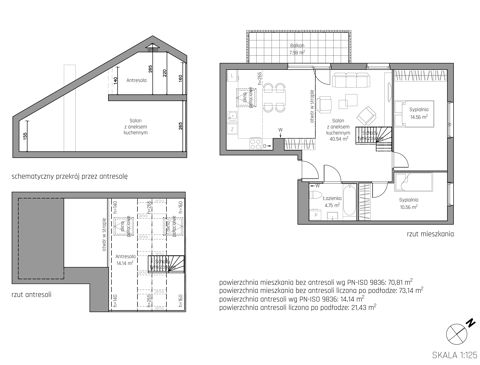 Plan 4 pok. 85m²