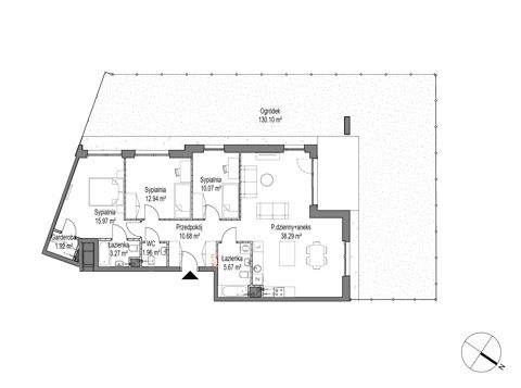 Plan 4 pok. 101m²