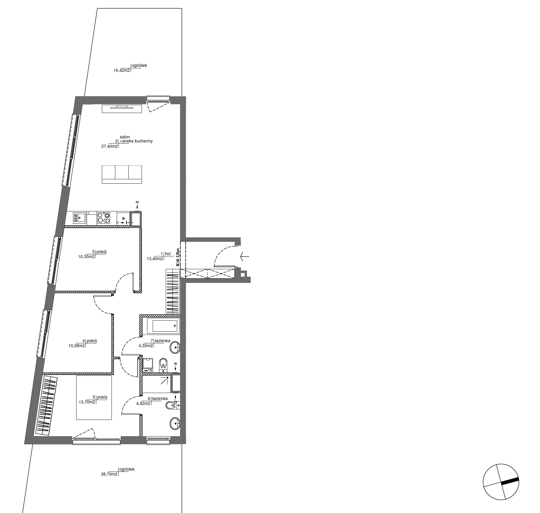 Plan 4 pok. 84m²
