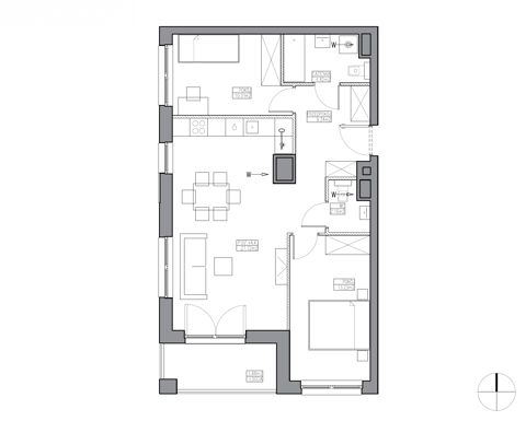 Plan 3 pok. 67m²