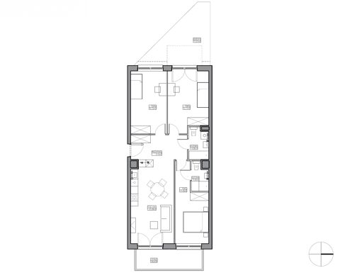 Plan 4 pok. 84m²