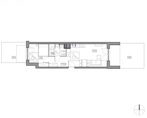 Plan 2 pok. 47m²