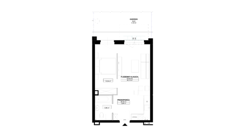 Plan 2 pok. 38m²