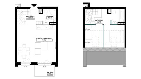 Plan 3 pok. 54m²