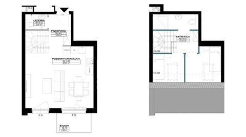 Plan 2 pok. 47m²