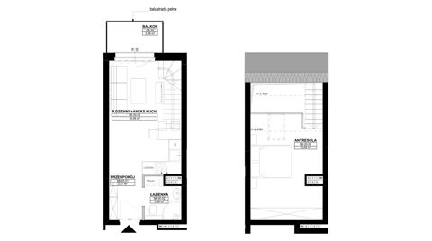 Plan 2 pok. 42m²