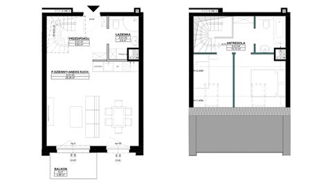 Plan 3 pok. 55m²