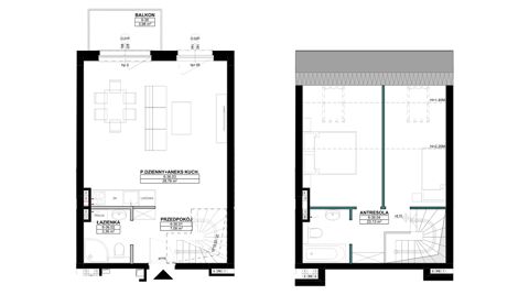 Plan 3 pok. 62m²