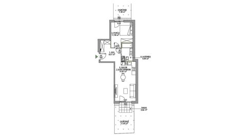 Plan 2 pok. 45m²