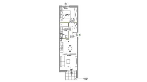 Plan 2 pok. 40m²