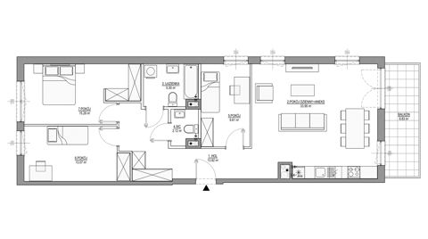 Plan 4 pok. 93m²