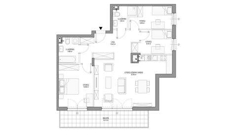 Plan 4 pok. 87m²