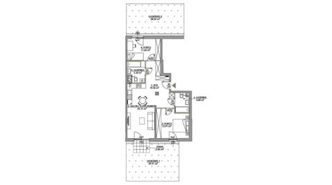 Plan 3 pok. 70m²