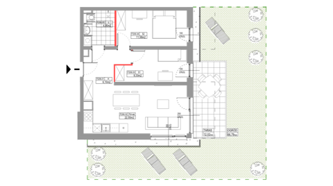 Plan 3 pok. 55m²