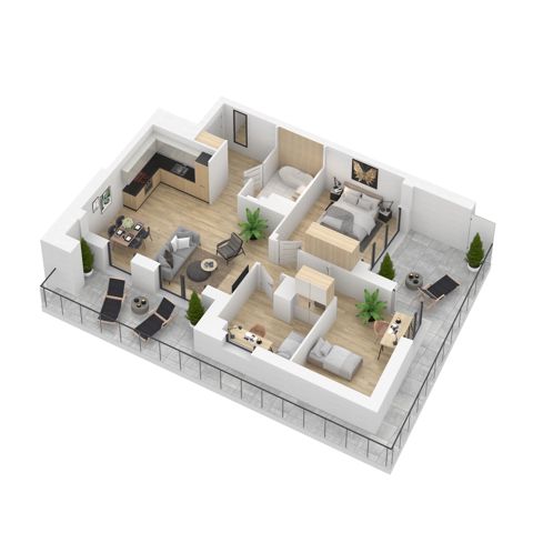 Plan 4 pok. 79m²