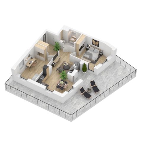 Plan 3 pok. 66m²