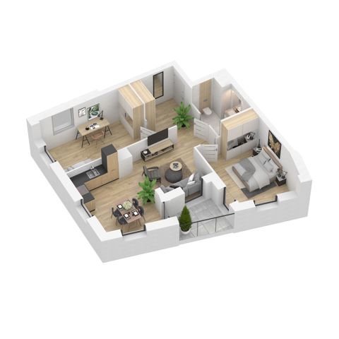 Plan 3 pok. 66m²