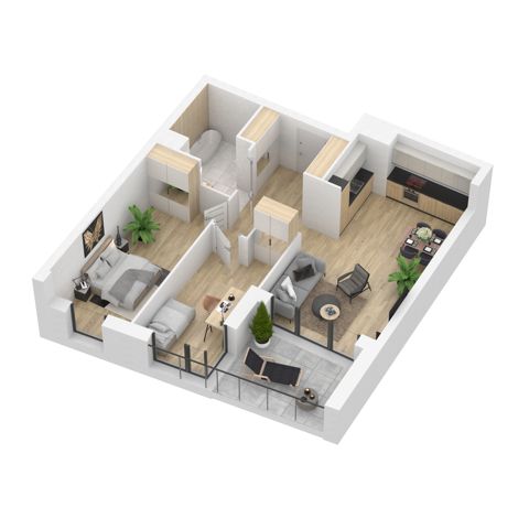 Plan 3 pok. 69m²