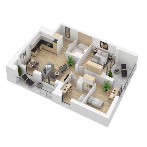 Plan 4 pok. 79m²
