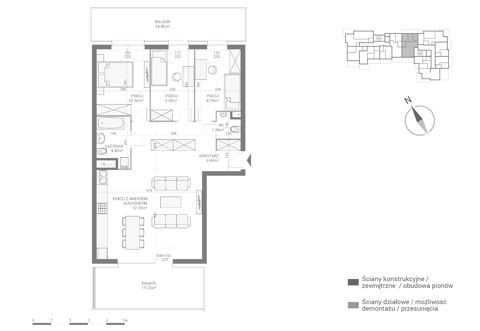 Plan 4 pok. 76m²