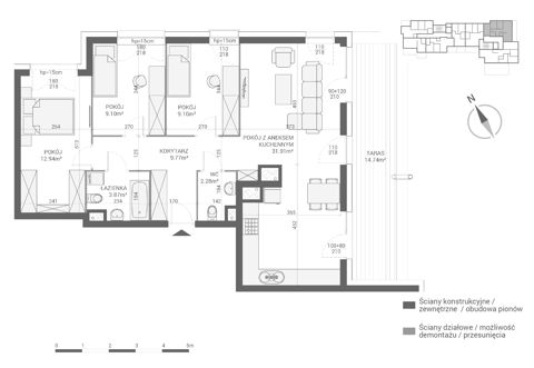 Plan 4 pok. 79m²
