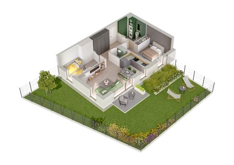Plan 3 pok. 58m²