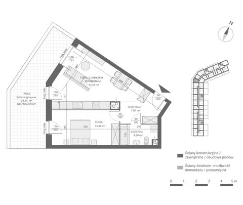 Plan 2 pok. 50m²
