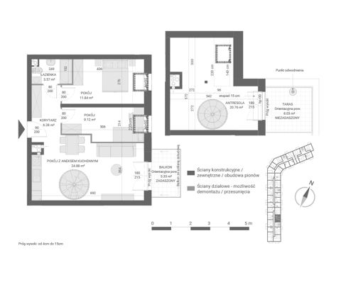 Plan 3 pok. 76m²