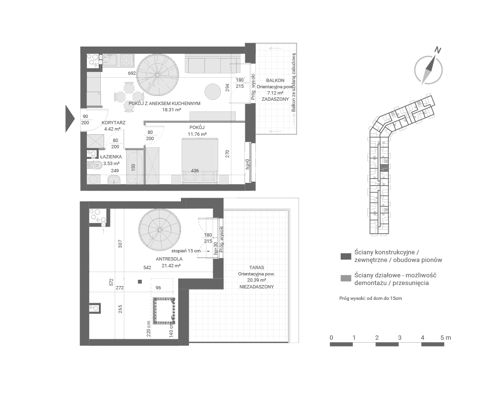 Plan 3 pok. 59m²