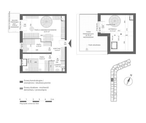 Plan 3 pok. 73m²