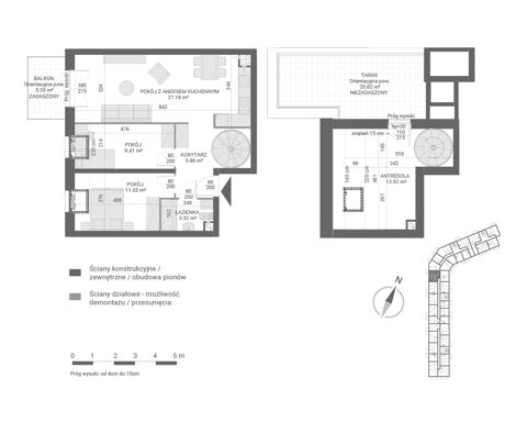 Plan 3 pok. 74m²