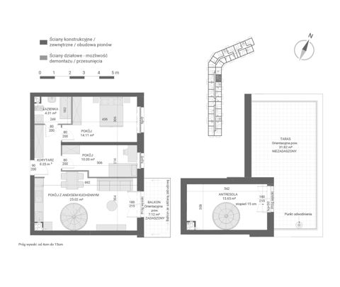 Plan 3 pok. 73m²