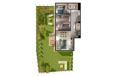Plan 4 pok. 81m²