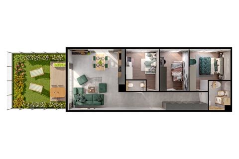 Plan 4 pok. 79m²