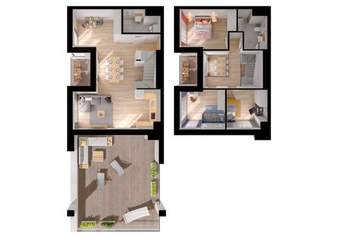 Plan 1 pok. 93m²