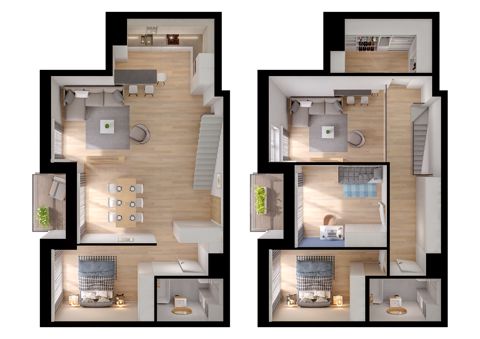 Plan 1 pok. 113m²