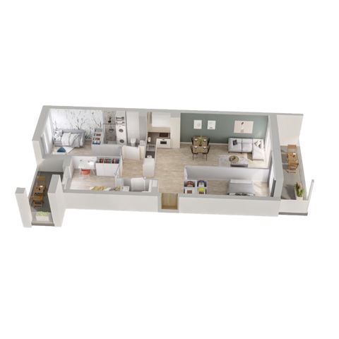 Plan 4 pok. 72m²