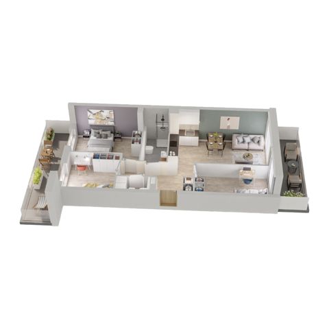 Plan 4 pok. 67m²