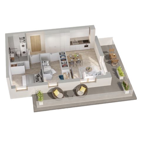 Plan 3 pok. 49m²