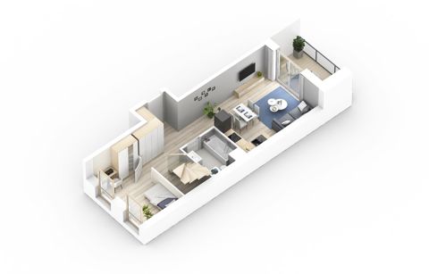 Plan 1 pok. 82m²