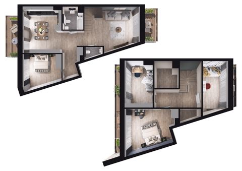 Plan 1 pok. 106m²